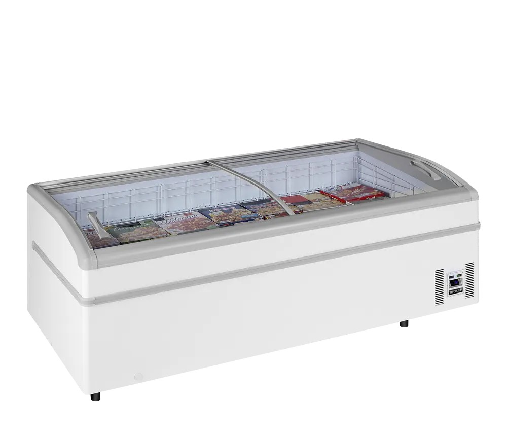 SUPER 200DE High Vision Supermarket Freezer White