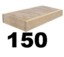 Butcher Block Chopping Board Wood9 150x60x17.5 Cm