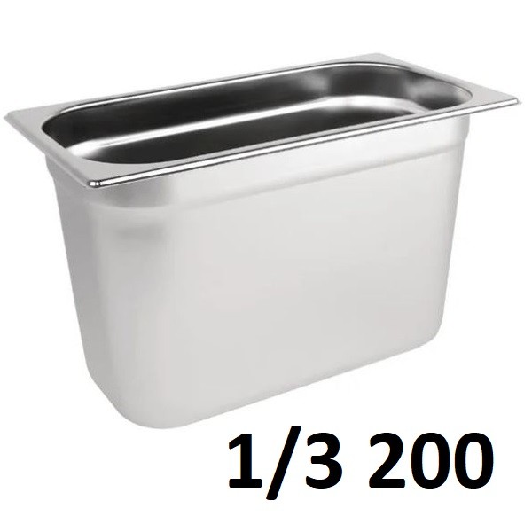 Gn 1/3 200mm S/s 180x320x200 Mm