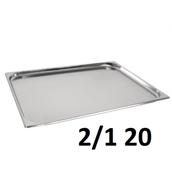 Gn 2/1 20mm S/s 530x650x20 Mm