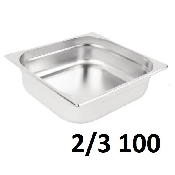 Gn 2/3 100mm S/s 360x320x100 Mm