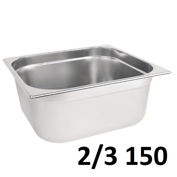 Gn 2/3 150mm S/s 360x320x150 Mm