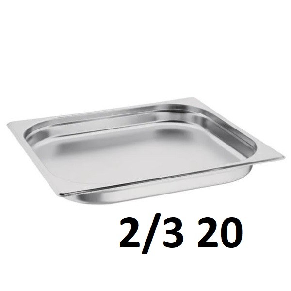 Gn 2/3 20mm S/s 360x320x20 Mm