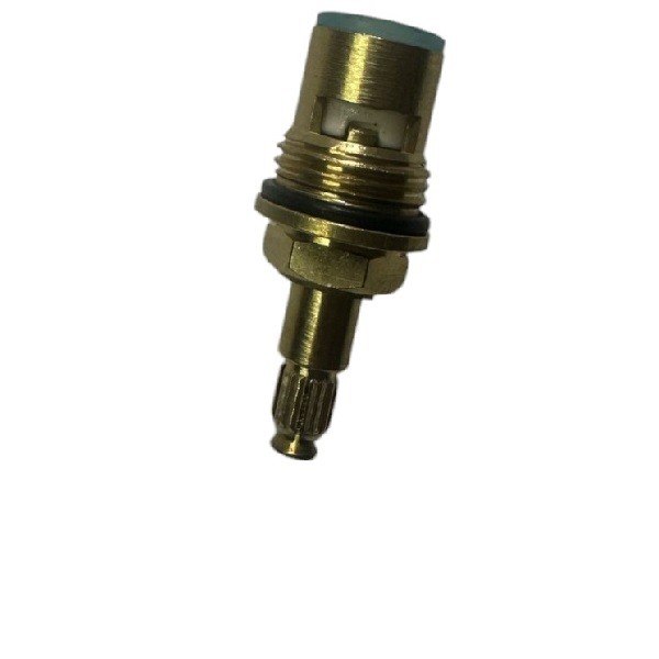 Brass Pipe Fitting, Straight Threaded 7.6 Mm X 14.9 Mm Ceramic Tap Gland, Male Bsp 1/2in Half Open Closed