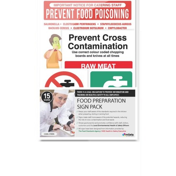 Food Preparation Sign Pack - Fprpk-br