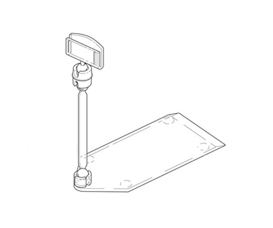 Freestanding Multi-angle Deli Ticket Holder - Pack 10
