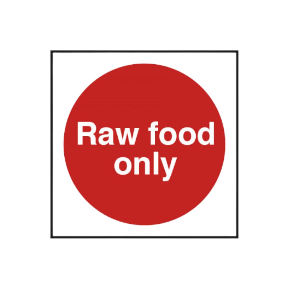 Raw Food Only Notice Cs123