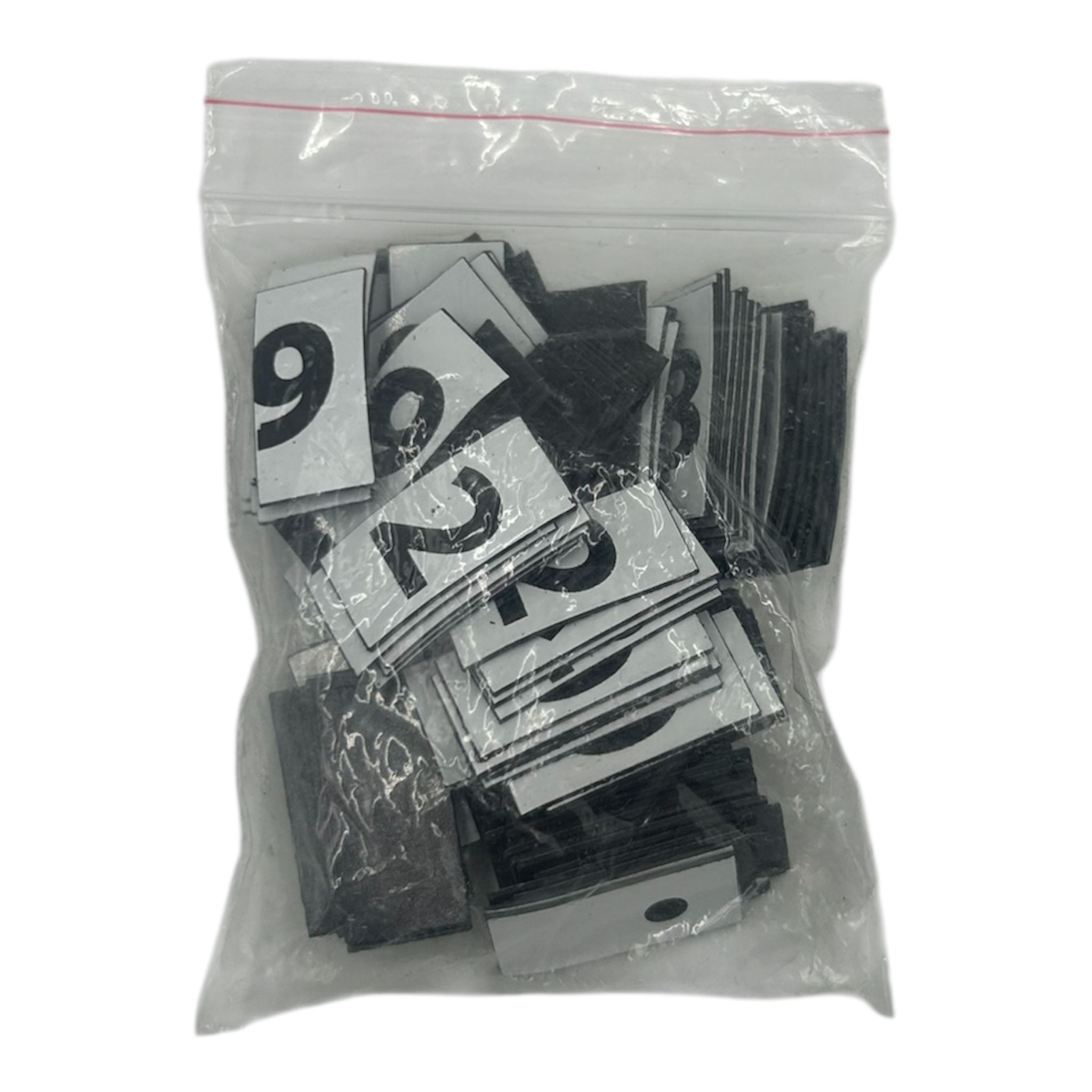 Price Holder Magnet Number 0 To 9 -10 Set Small