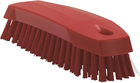 Plastic Chopping Board Brush Red