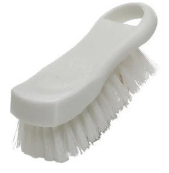Plastic Chopping Board Brush White