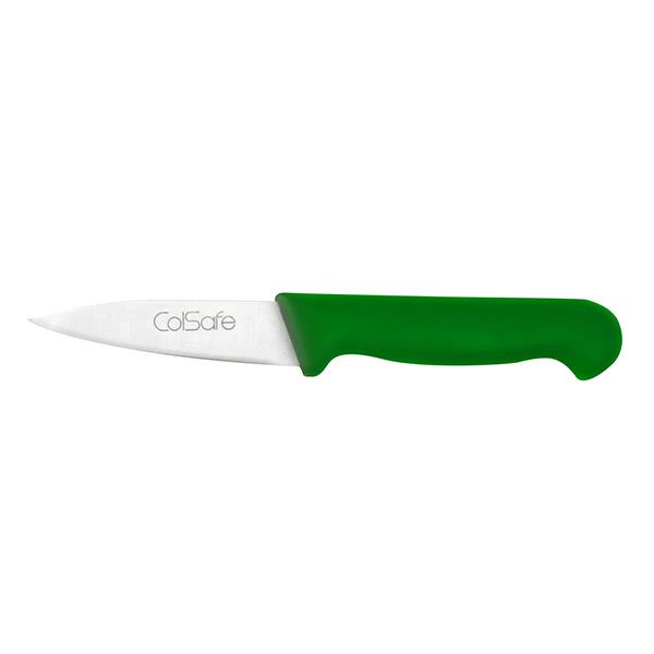 Colsafe Paring Knife 3in / 8cm Green