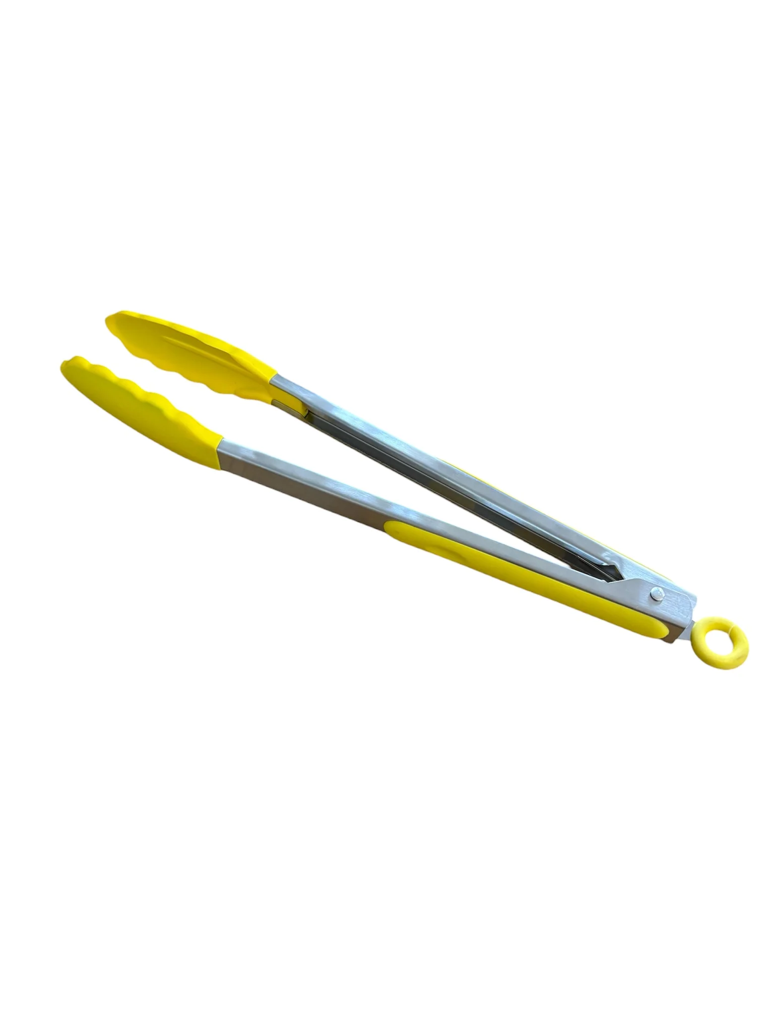 Silicone Tongs Yellow 12in 30cm