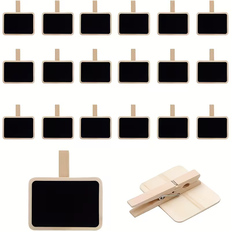 Mini Wooden Price Ticket Pegs 7x5 Cm 1pcs1 Pcs