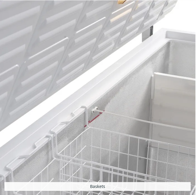 GM600 Solid Lid Chest Freezer
