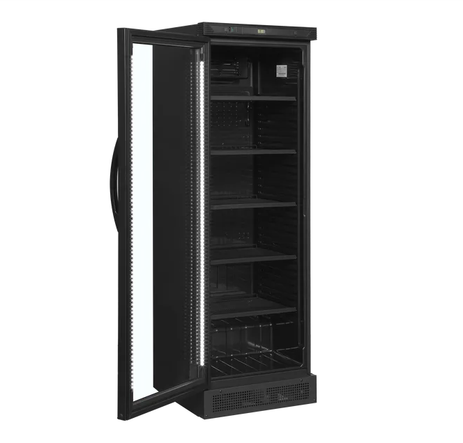 CEV425 Glass Door Merchandiser BLACK L/H
