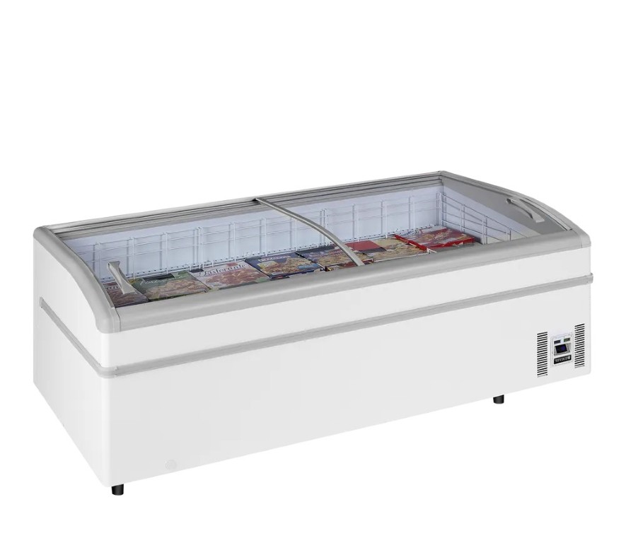 SUPER 200DE High Vision Supermarket Freezer White