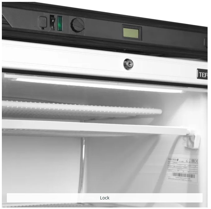 UFFS371G Glass Door Display Freezer