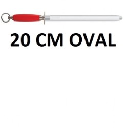 Knife Sharpener Oval Steel 20Cm