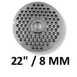 Salvador Meat Mince Machine Plate Size 22 8mm