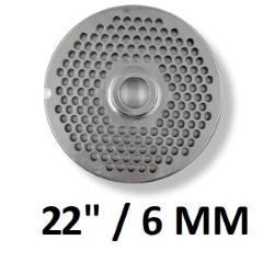 Meat Mince Machine Plate Size 22 6mm