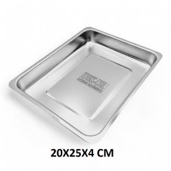 Dkr-Pro Meat Tray S/S 1/4 20x25x4Cm