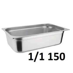 Stainless Steel Gastronorm 1/1 150mm
