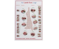 Lamb Prime Cuts Laminated Poster