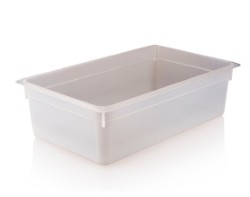 Polypropylene gastronorm Pan Gn 1/1 53x32x10Cm White