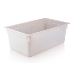 Polypropylene gastronorm Pan Gn 1/1 53x32x15Cm White