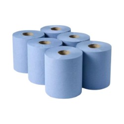 Centrefeed Blue Rolls 120m (6 Pack)
