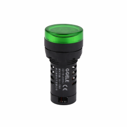 Digital Display LED Current Indicator Light With Mini 220V Round Head 22mm Signal light