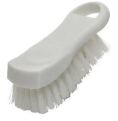 Plastic Chopping Board Brush White