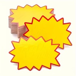 100pcs Star-shaped Explosion Price Tags
