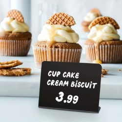 1pcs L-shaped Mini Chalkboard Signs