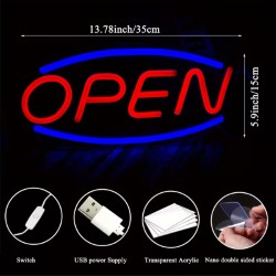 Open Led Neon Sign - Energy-efficient
