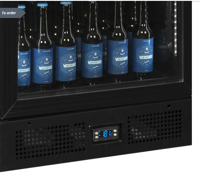 CEV435CPGlass Door Merchandiser BLACK