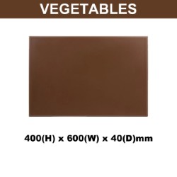 Plastic Chopping Board 400x600x40mm Multi Colour